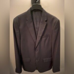 Perry Ellis Black Sport Coat with Notched Lapels